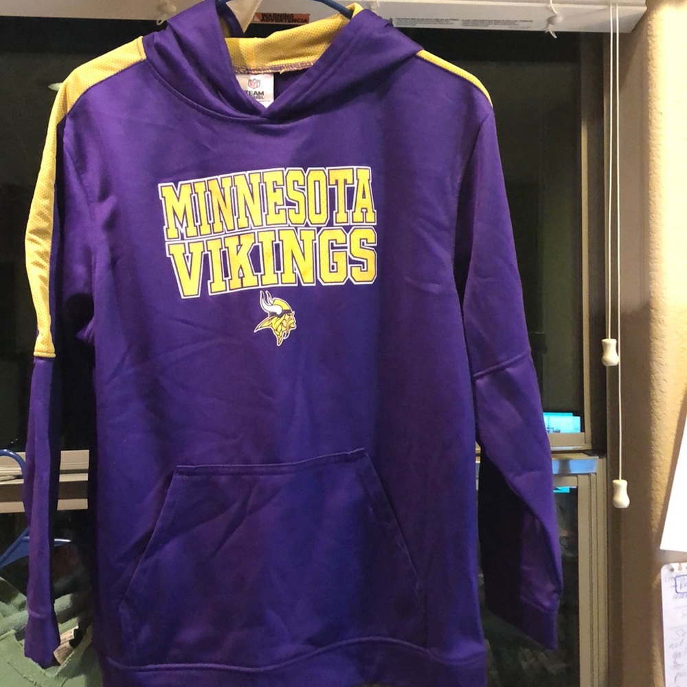 Minnesota Vikings purple and gold hoodie